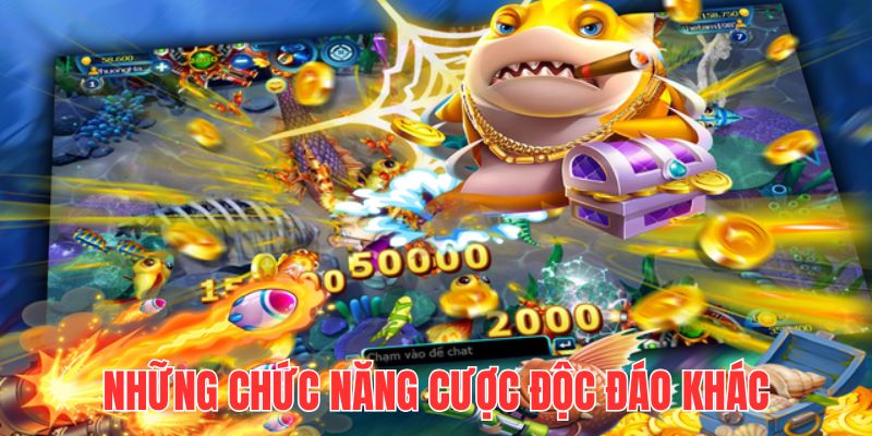 Một số chức năng trong câu cá vàng 33win giúp bạn có được lợi thế