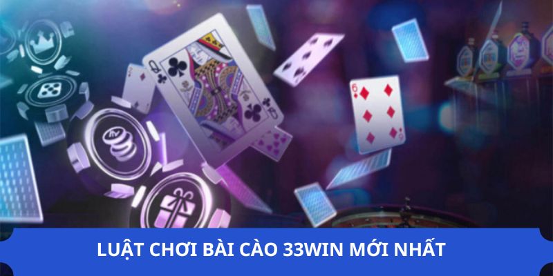 Luật chơi bài cào 33win