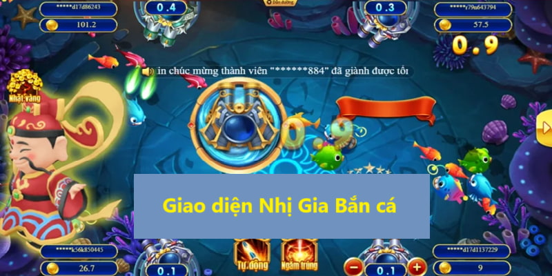 Giao diện game bắt mắt 